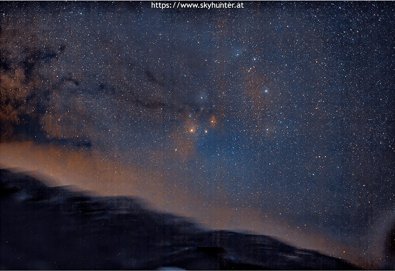 Nebeln in Region Skorpion