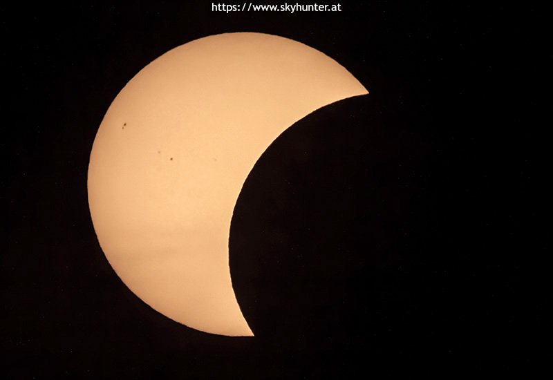 partielle Sonnenfinsternis