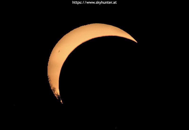 partielle Sonnenfinsternis